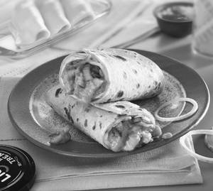 Delicious Butter Chicken Roll