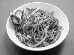 Veg Pan Fried Noodles 