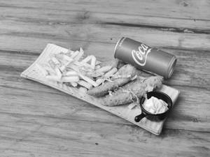 Fish & Chips with Coke (300 ml)