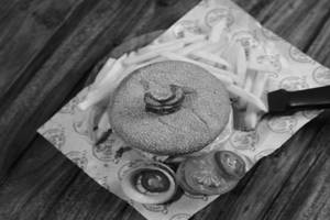 Spinach Corn Patra Burger