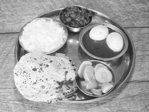 Egg Curry Thali