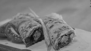 Paneer Kali Mirchi Roll