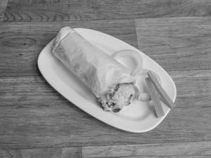 Hammus Shawarma Roll