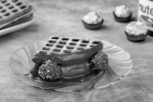 Nutella Rocher Belgian Waffle