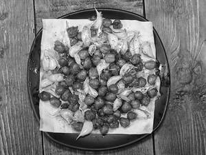 Chana Garlic Fry