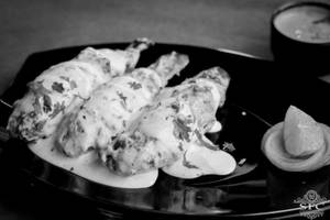 Afghani Garlic Stuffed Chaap