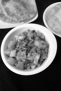 Aloo Fry with Poori