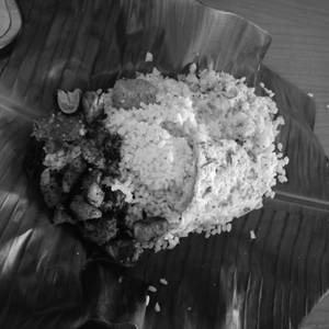 Chicken Pothichoru ( Packed Lunch / Thali / Meal )