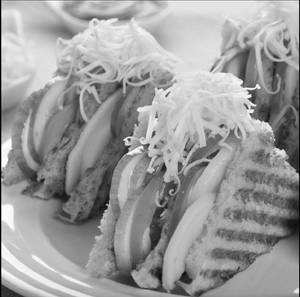 Veg Cheese Grilled Sandwich.
