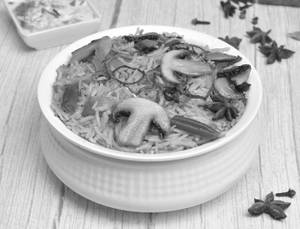 Mushroom Biryanni