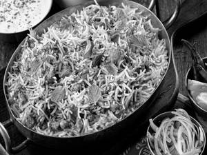Vegan Hyderabadi Biryani