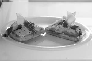 Blueberry Cheese Cream Waffle