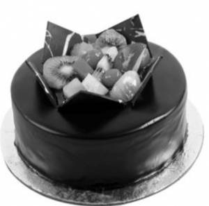 2 POUND CHOCOLATE FRUIT CAKE