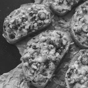 Bell Pepper & Corn Bruschetta