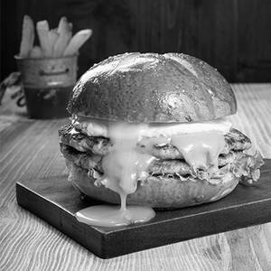 Smashed Chicken Burger
