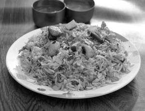 Mushroom Fried Rice
