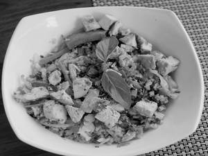 Non-veg Organic Quinoa With Sauteed  Vegetables