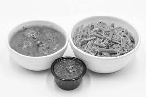 Veg Triple Schezwan Noodle With Gravy