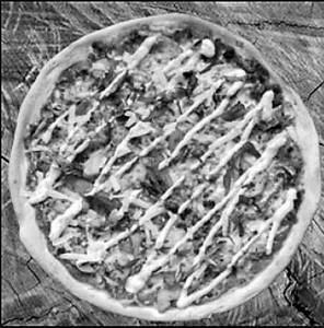 Peri Peri Fish Pizza
