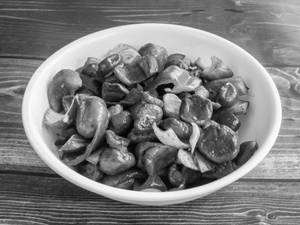 Mushroom Chilli Dry