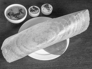 Plain Dosa    Sambar