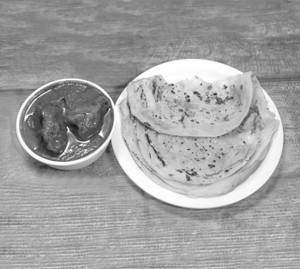 2 Kerala Paratha with Butter Chicken  