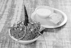 veg kolhapuri biryani