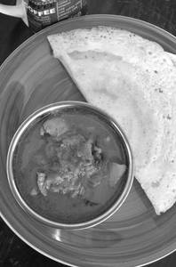 Dosa Chicken Curry