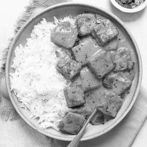 Paneer Butter Masala 4pcs  Rice