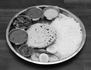 Silver Thali
