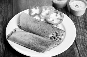 Schezwan Pav Bhaji Masala Dosa