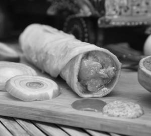 Chicken Manchurian Roll