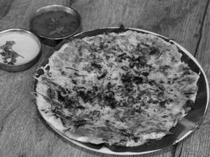 Onion Rava Sada Dosa
