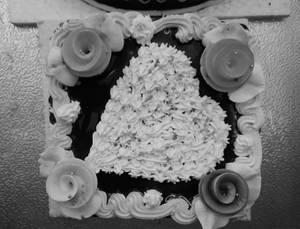 Square Heart Cake                                  