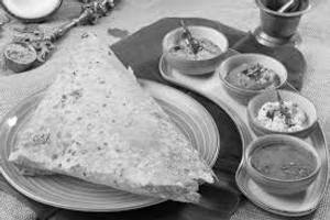 Plain Onion Rava Dosa