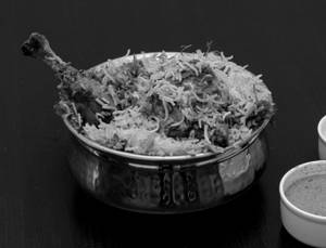Hyderabad Chicken Dum Biryani