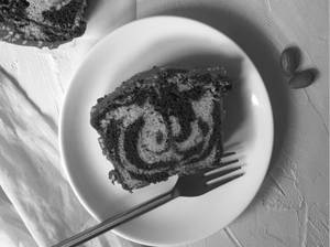 Marble Cake Slice [Serve 1]