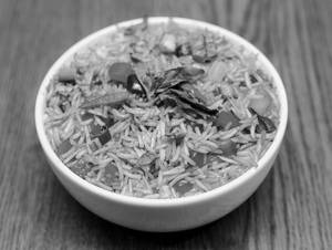 Prawns Chilly Basil Rice