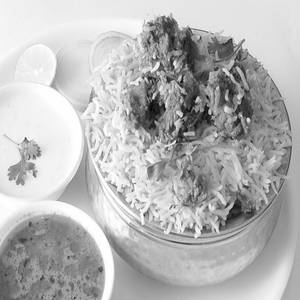 Single Mutton Biryani