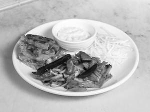 Grilled Chicken Shawarma with Fries