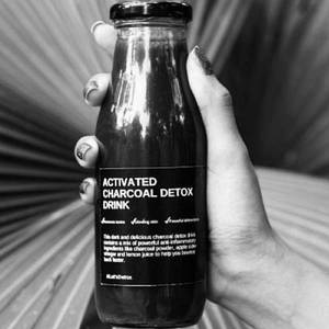 Activated Charcoal Detox Drink