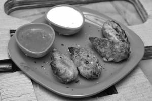 Veg Tandoori Momos(6 Pieces)