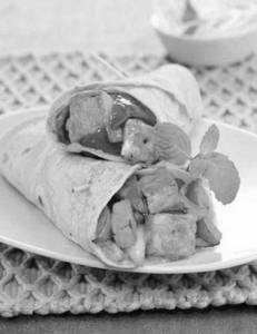 Paneer Tika Wrap