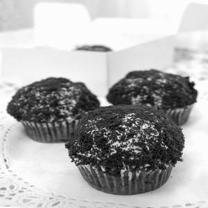 Chocolate Whiteout Cupcake - Pack of Two
