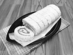 Jam Roll Cake