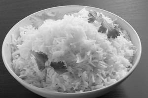Baghara Steamed Rice + Kheer