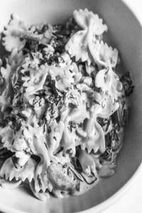 CREAMY SPINACH MUSHROOM    ALFREDO Pasta
