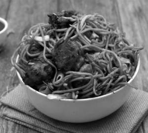 Noodles With Manchurian