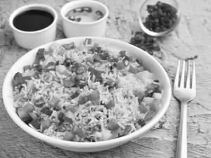 Veg Fried Rice [serves 2-3]