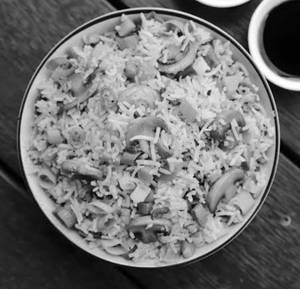 Mushroom Fried Rice